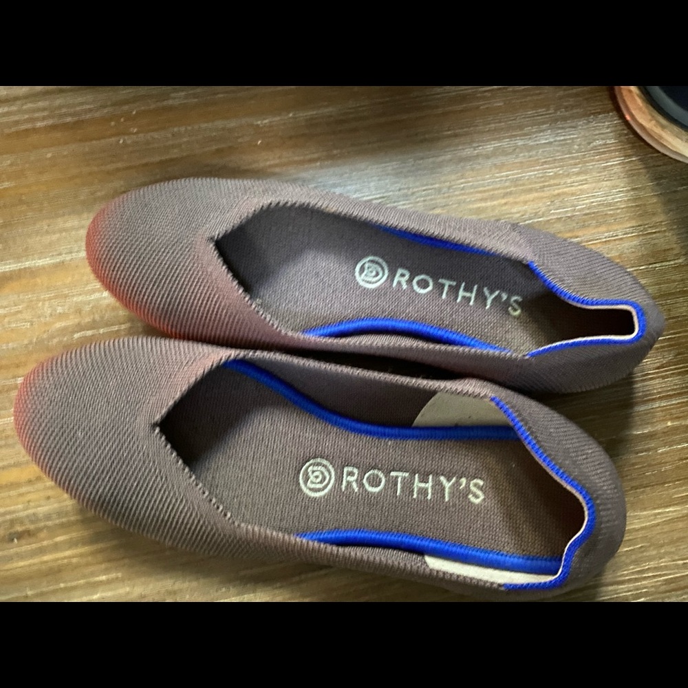 Rothy’s Truffle Brown Flats